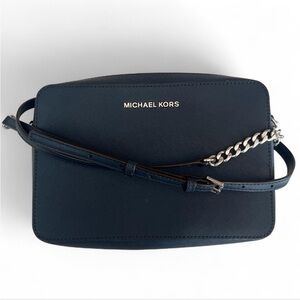 Michael Kors Dark Blue Crossbody Bag